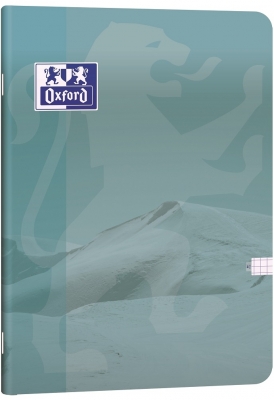 Caiet Oxford A4, 80 file, coperta plastic, patratele, motiv Teenager, diverse modele